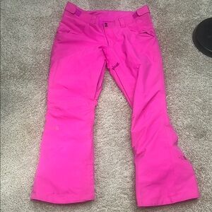 The North Face Bright Pink Women’s Ski/Snow Pants